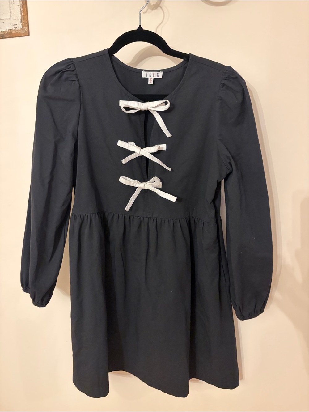 TCEC Black Mini Dress